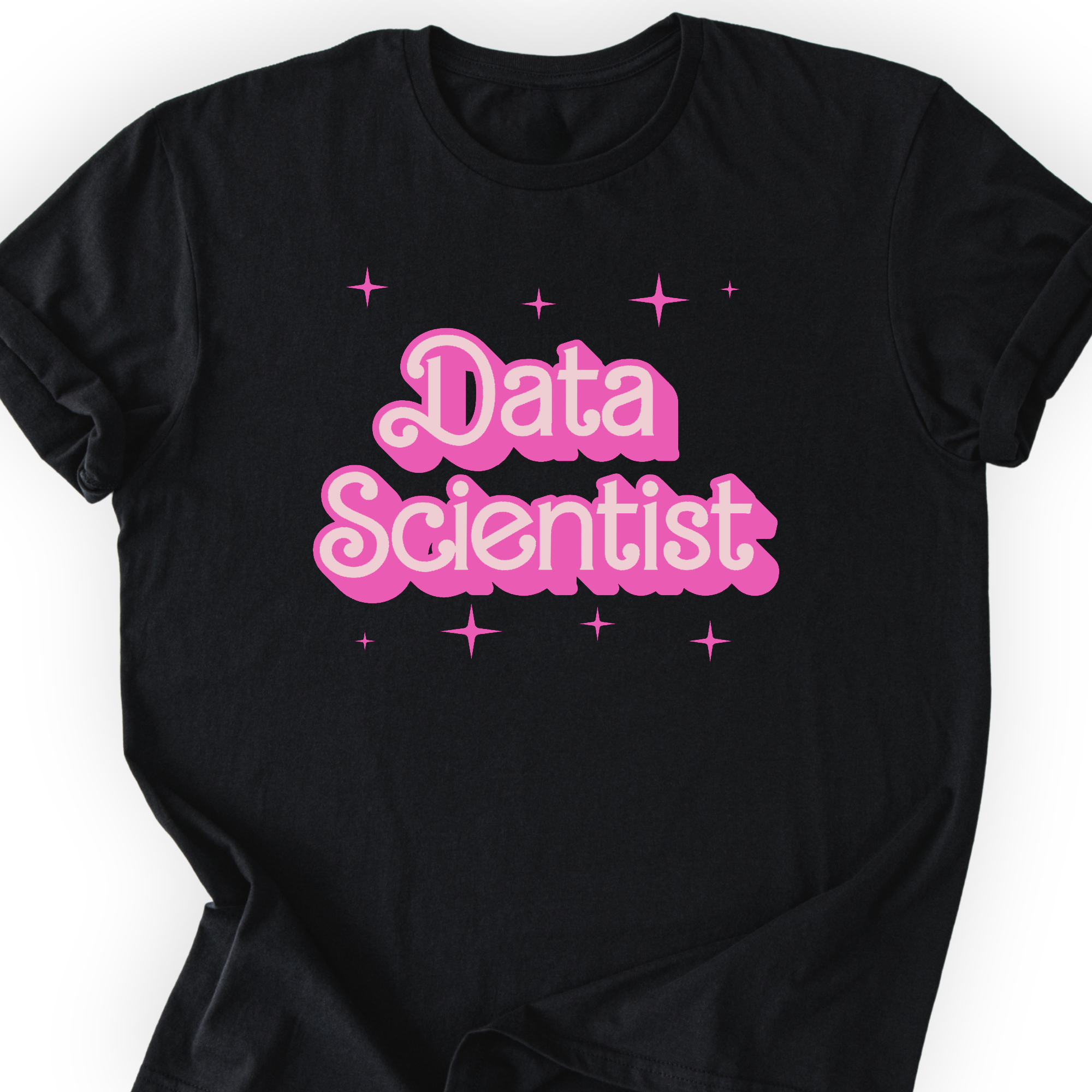 Data Scientist Pink Doll T-shirt — Scientist Apparel