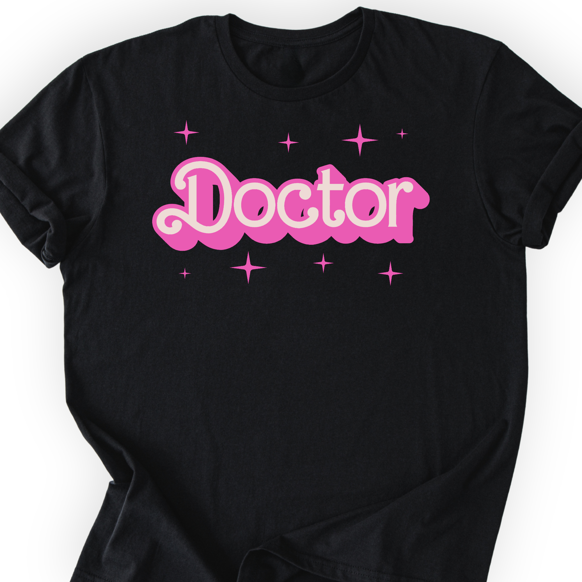 Doctor Pink Doll T-shirt — Scientist Apparel