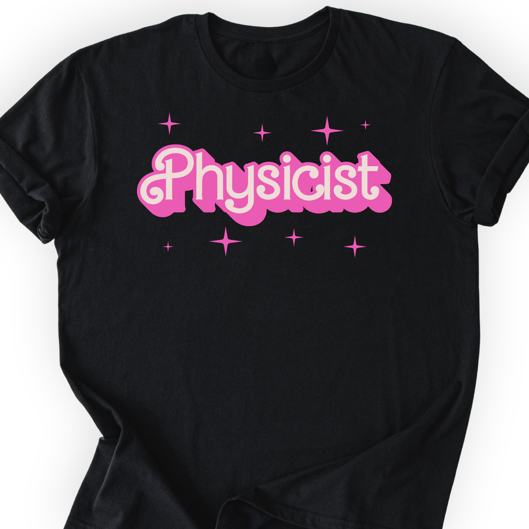 Physicist Pink Doll T-shirt — Scientist Apparel