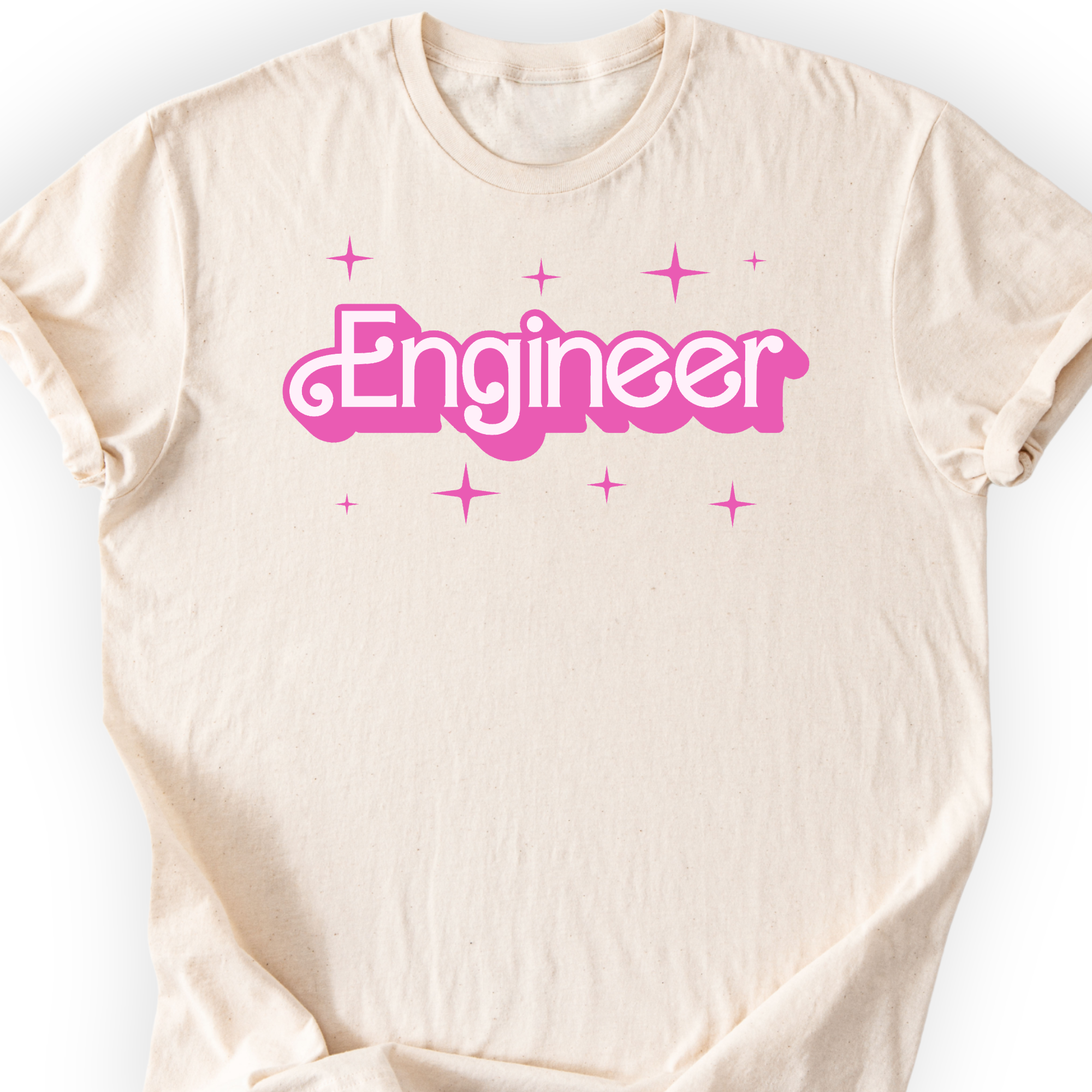 Engineer Pink Doll T-shirt — Scientist Apparel