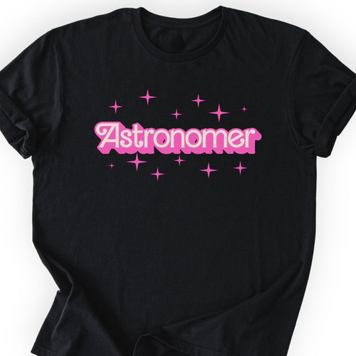 Astronomer Pink Doll T-shirt Black