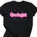 Geologist Pink Doll T-shirt — Scientist Apparel