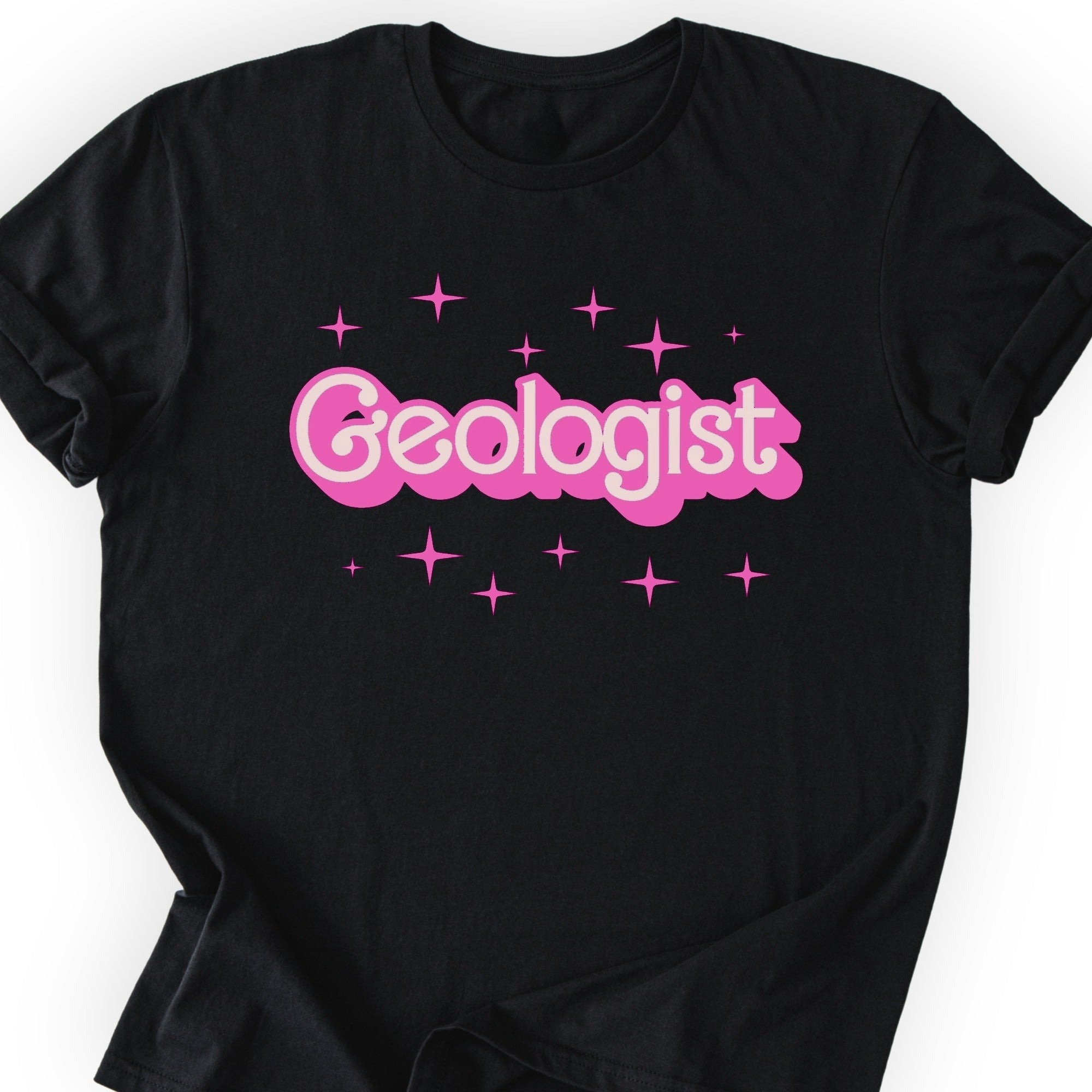 Geologist Pink Doll T-shirt — Scientist Apparel