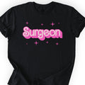 Surgeon Pink Doll T-shirt Black