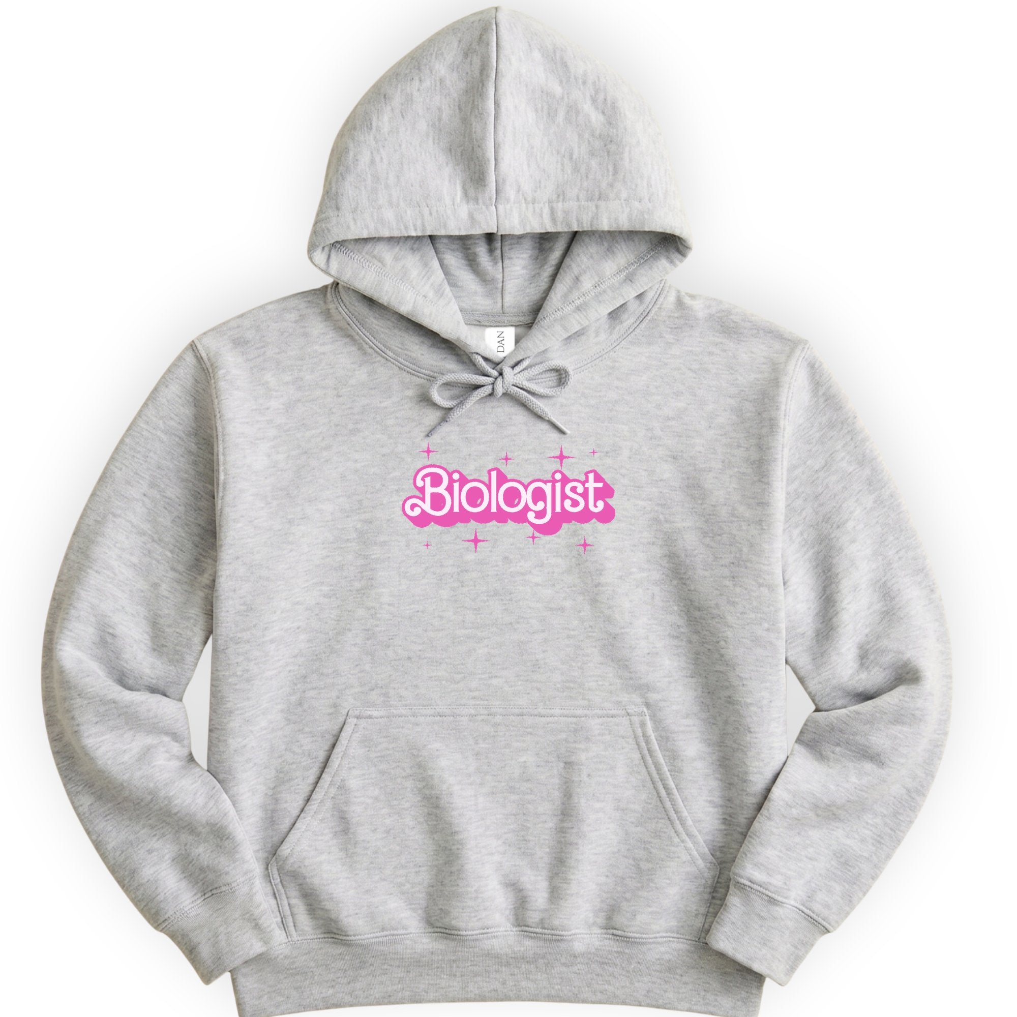 Biologist Pink Doll hoodie — Ash