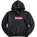 Biologist Pink Doll hoodie — Black