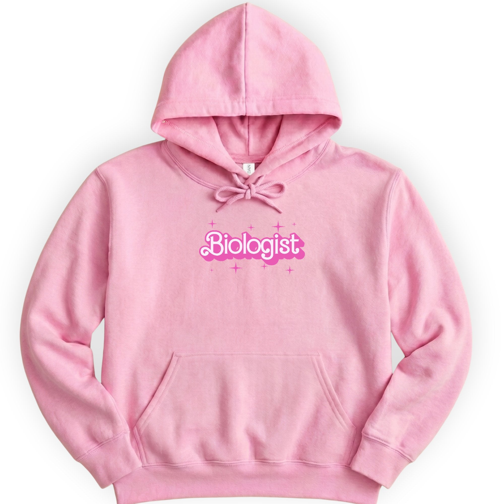Biologist Pink Doll hoodie — Light Pink