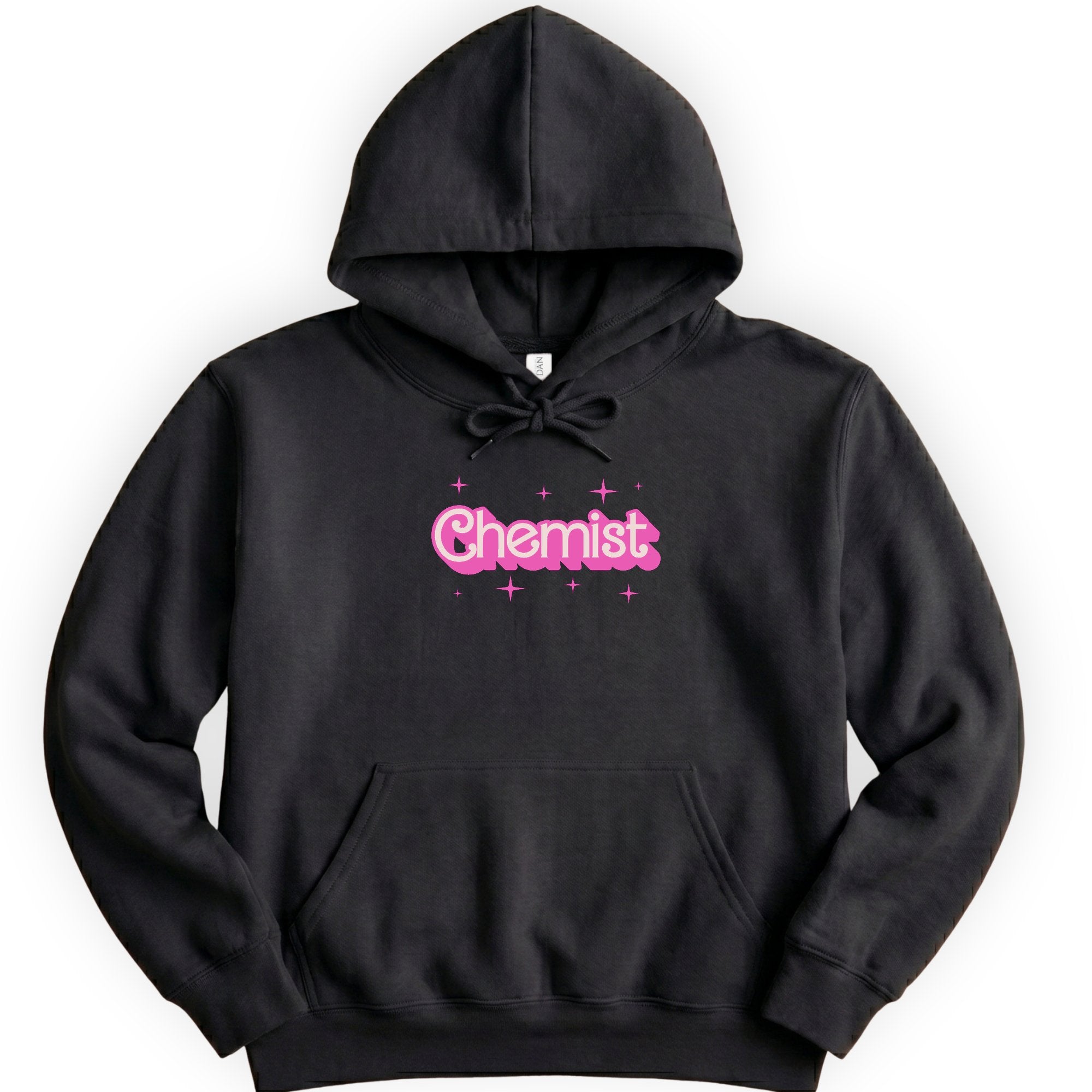Chemist Pink Doll hoodie — Black