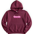 Chemist Pink Doll hoodie — Maroon