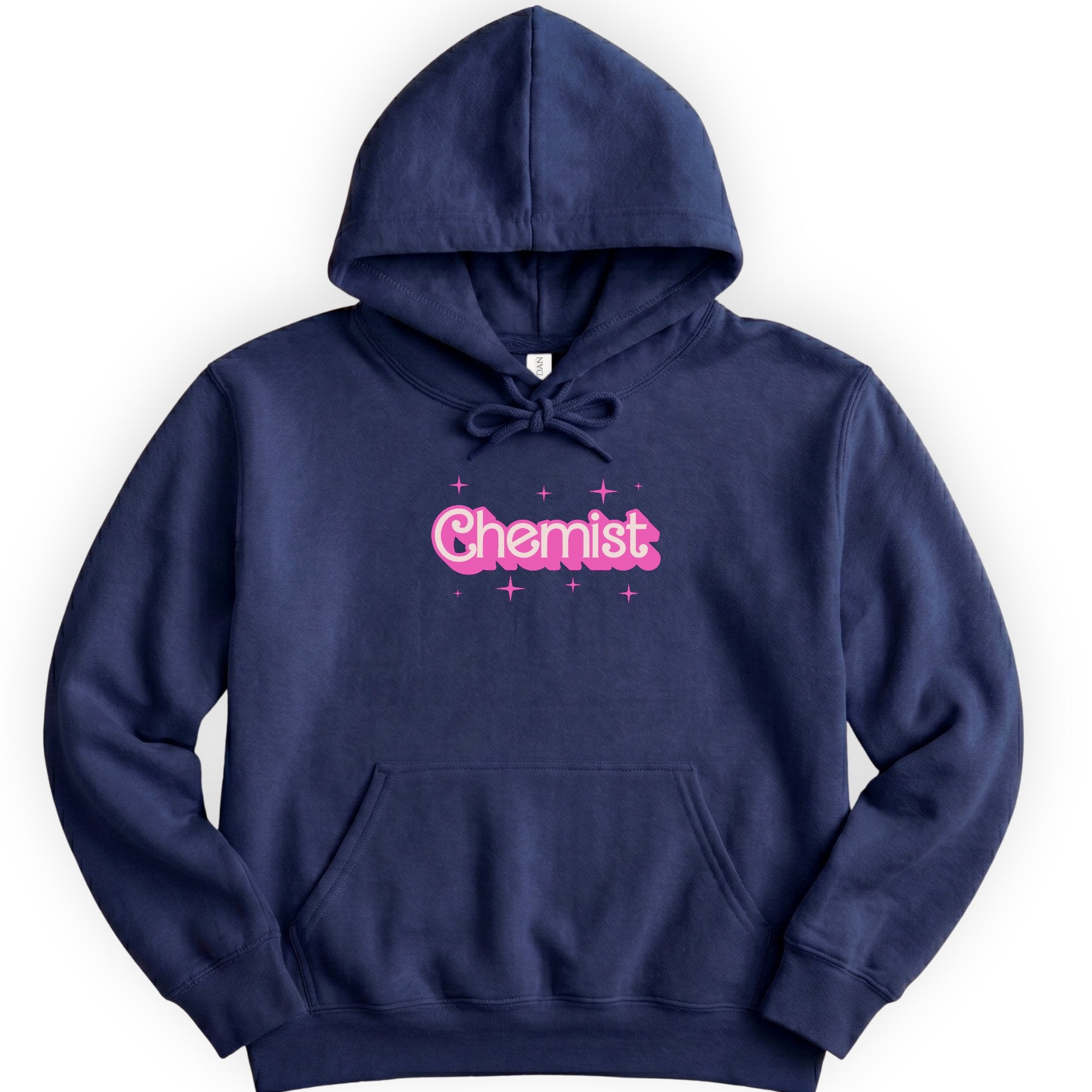 Chemist Pink Doll hoodie — Navy