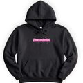 Neuroscientist Pink Doll hoodie — Black