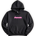 Pharmacist Pink Doll hoodie — Black