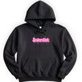 Scientist Pink Doll hoodie — Black