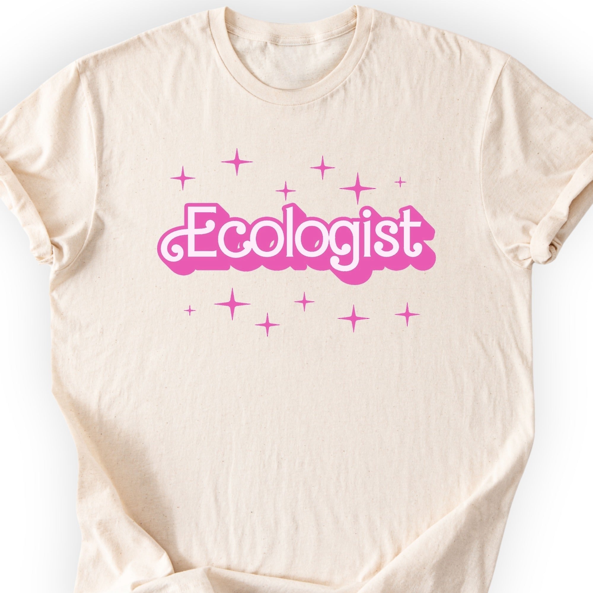 Ecologist Pink Doll T-shirt — Scientist Apparel