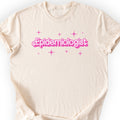 Epidemiologist Pink Doll T-shirt — Scientist Apparel