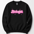 Biologist Pink Doll sweatshirt — Black