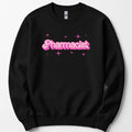 Pharmacist Pink Doll sweatshirt — Black