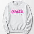 Scientist Pink Doll sweatshirt — White