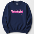 Toxicologist Pink Doll sweatshirt — Navy