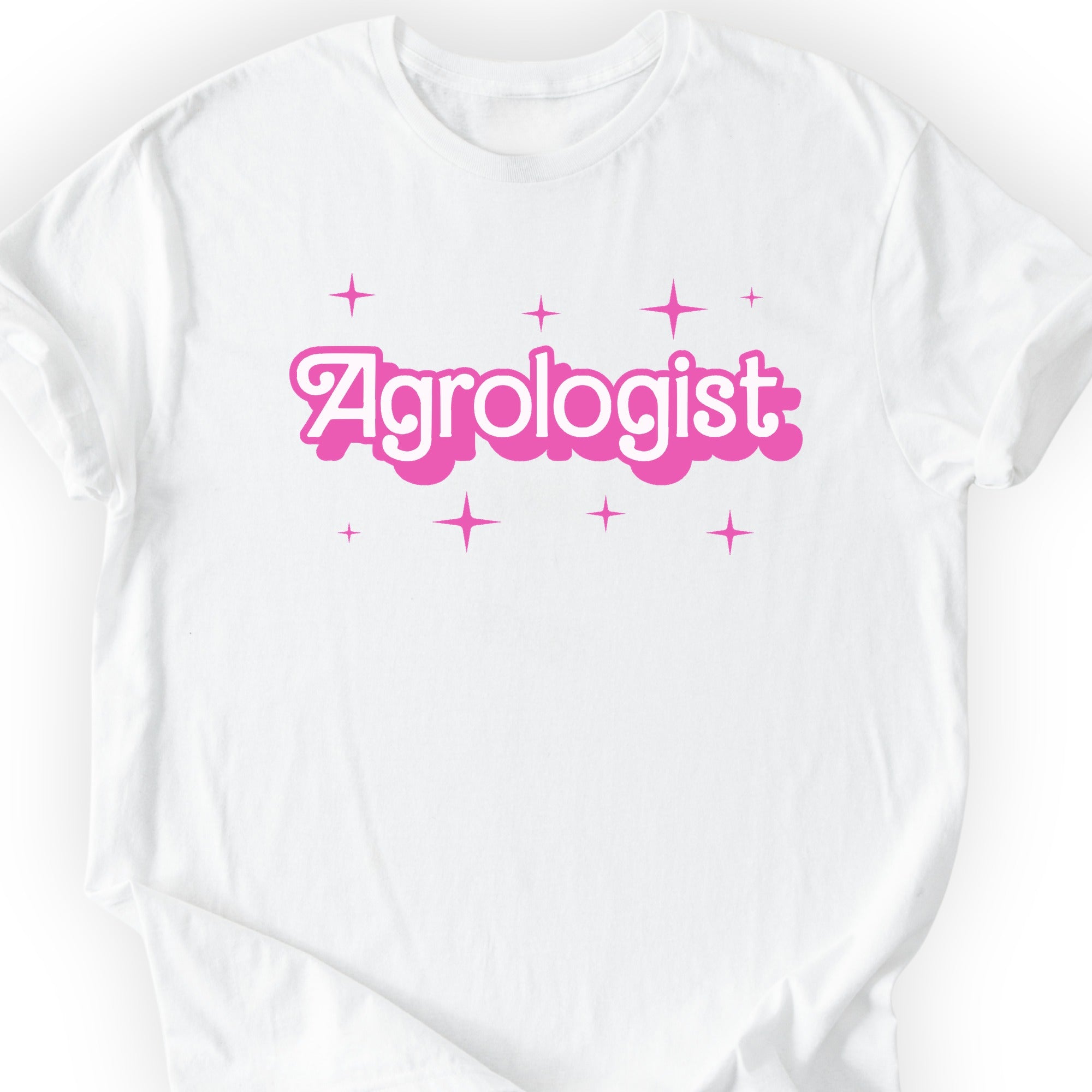 Agrologist Pink Doll T-shirt — Scientist Apparel