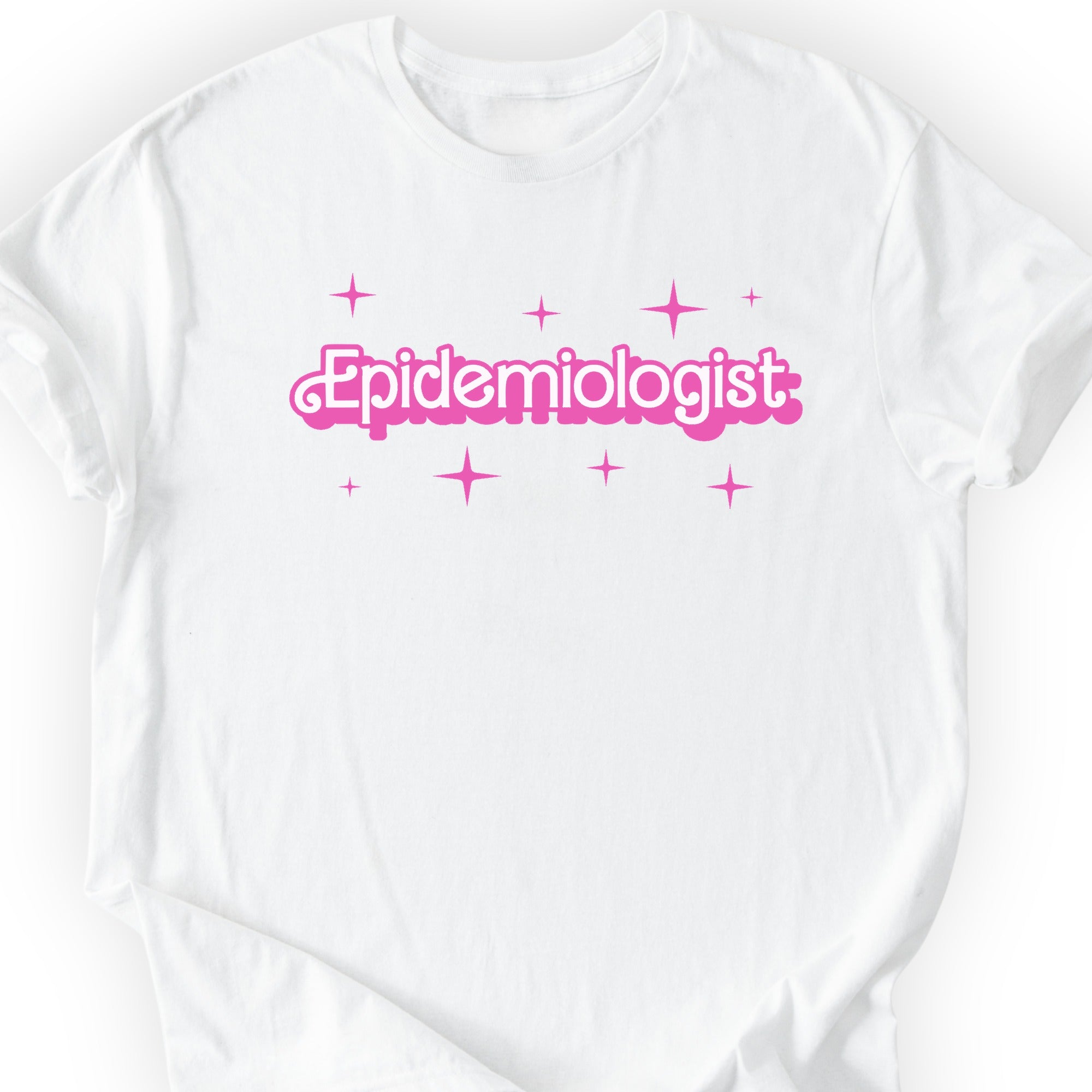 Epidemiologist Pink Doll T-shirt — Scientist Apparel