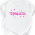 Anthropologist Pink Doll T-shirt White
