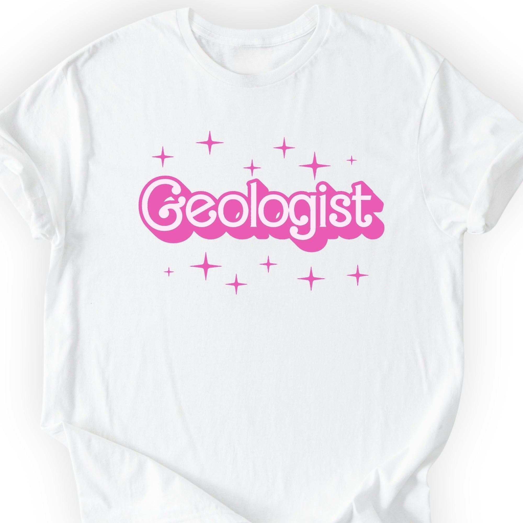 Geologist Pink Doll T-shirt — Scientist Apparel