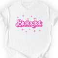 Biologist Pink Doll T-shirt — Scientist Apparel