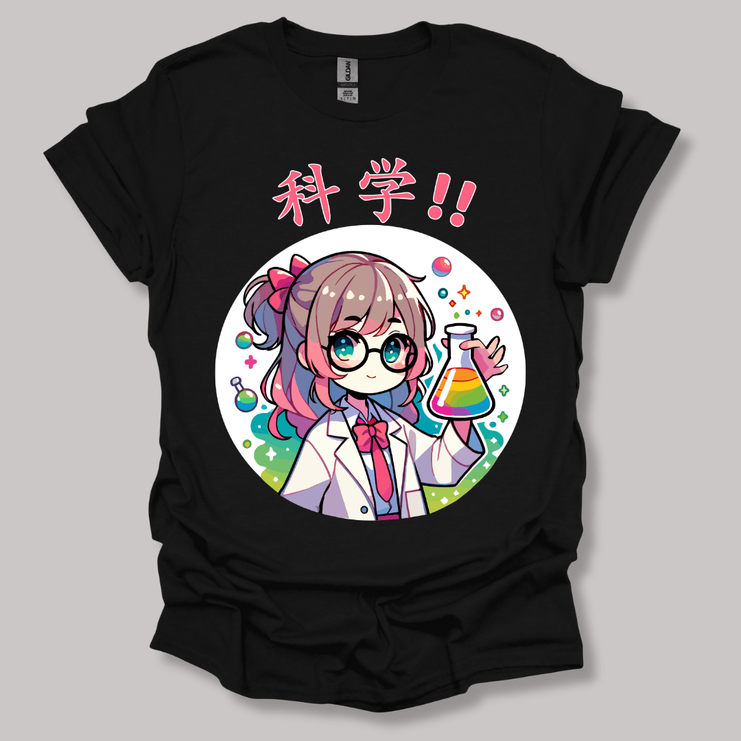Science Girl T-shirt Black / S
