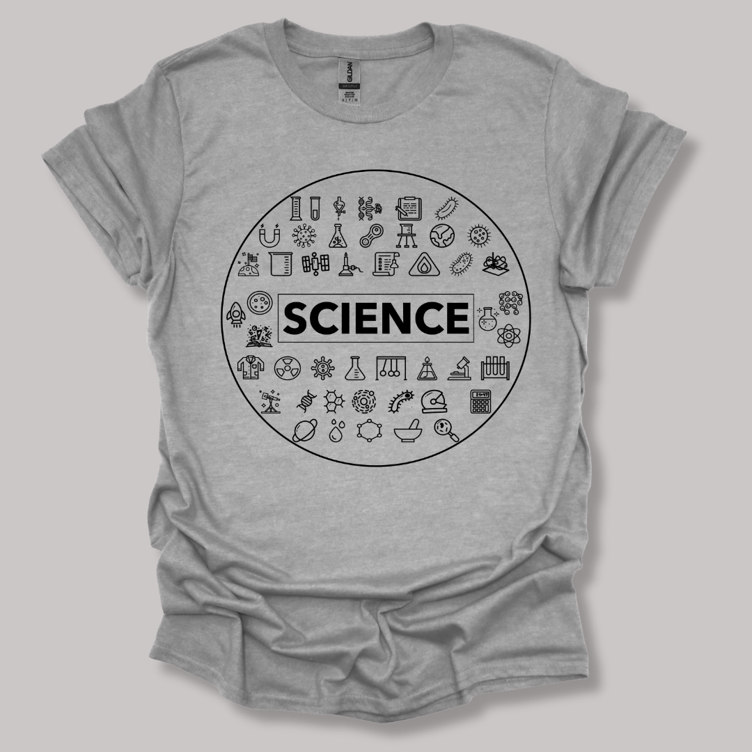 Scientific Symbol T-Shirt Sports Grey / S