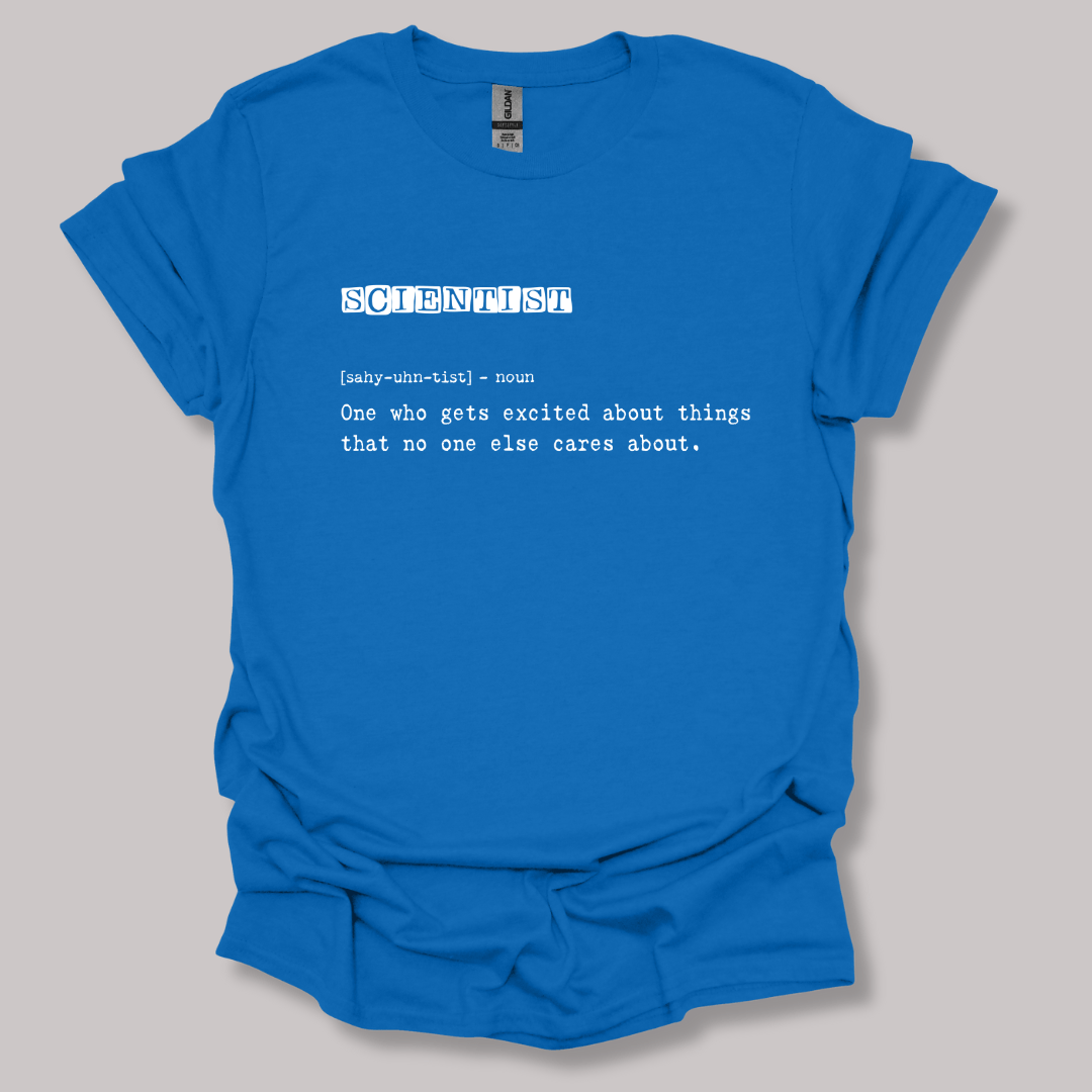Scientist Definition T-shirt Royal / S