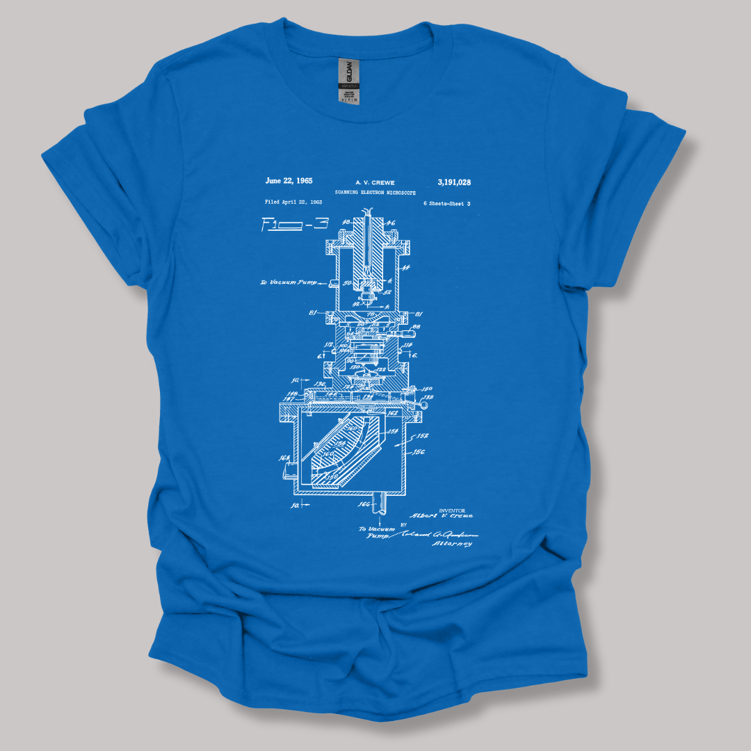 SEM Patent T-shirt Royal / S