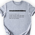 Anthropologist Definition T-shirt Sports Grey