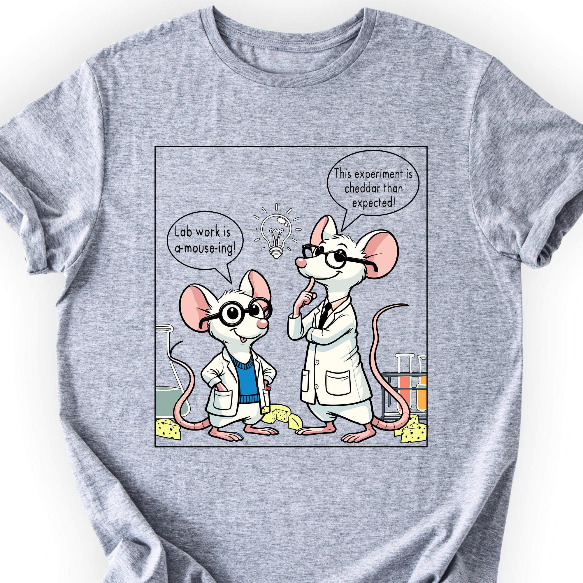 Lab Rats T-shirt Sports Grey