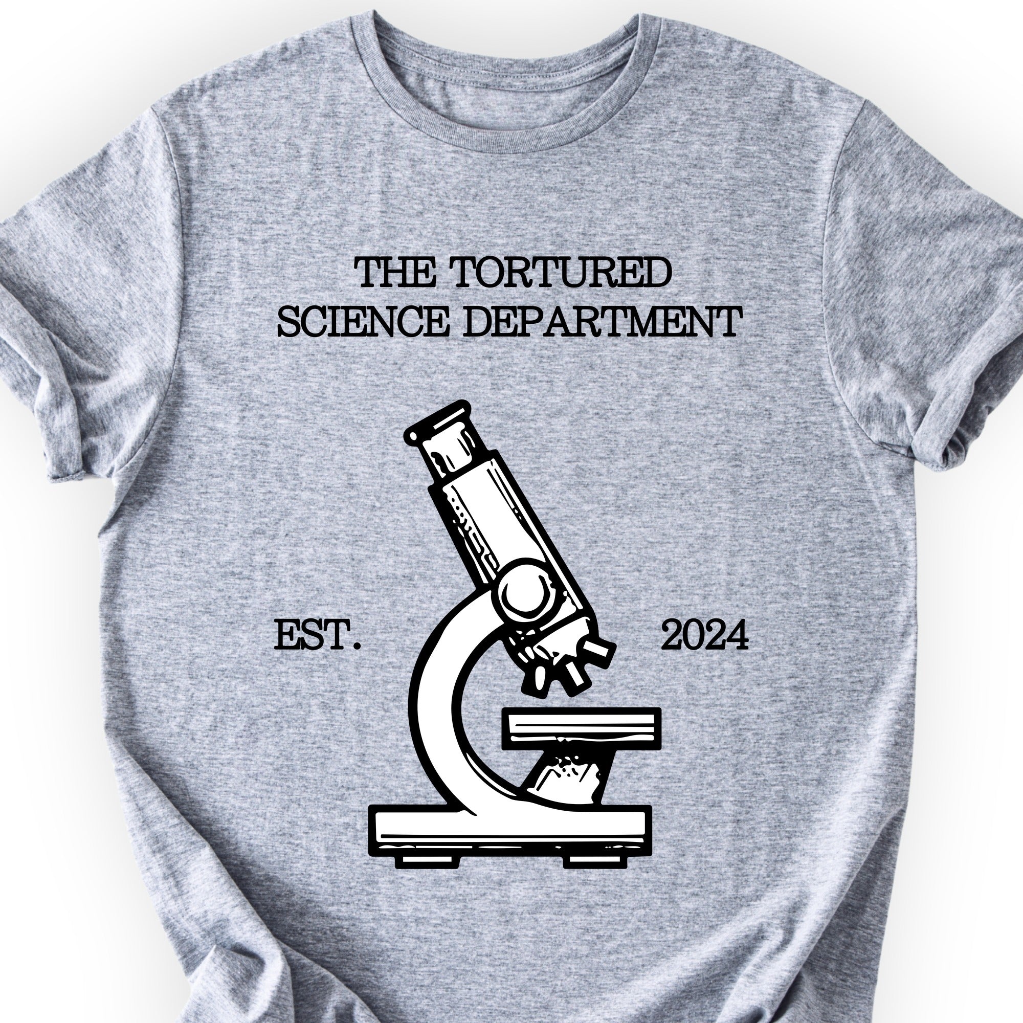 The Tortured Science Department T-shirt Sports Grey