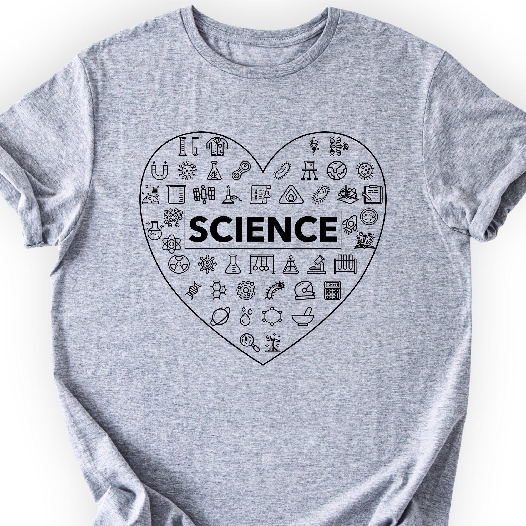 Love of Science T-shirt Sports Grey
