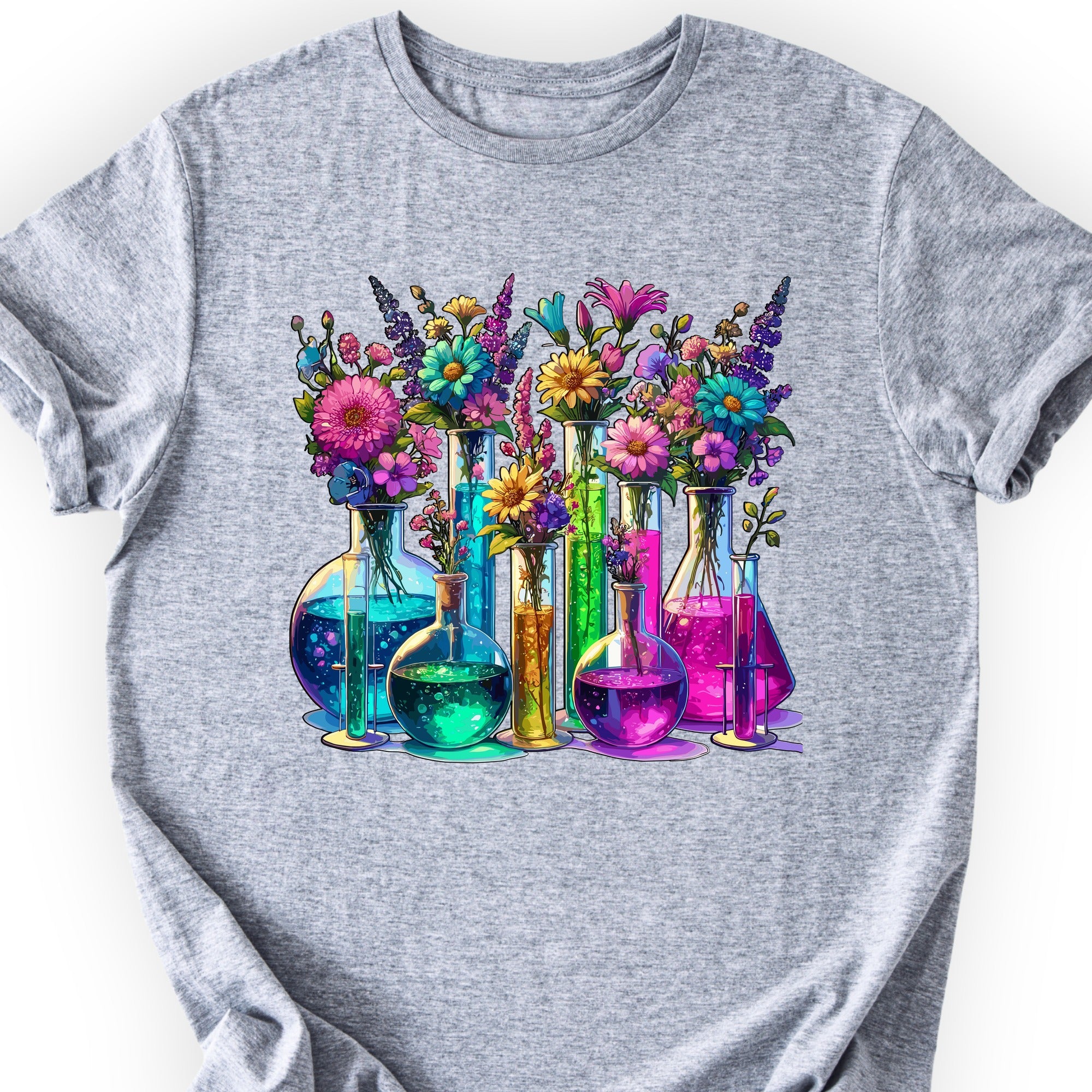 Chemistry Garden T-Shirt Sports Grey