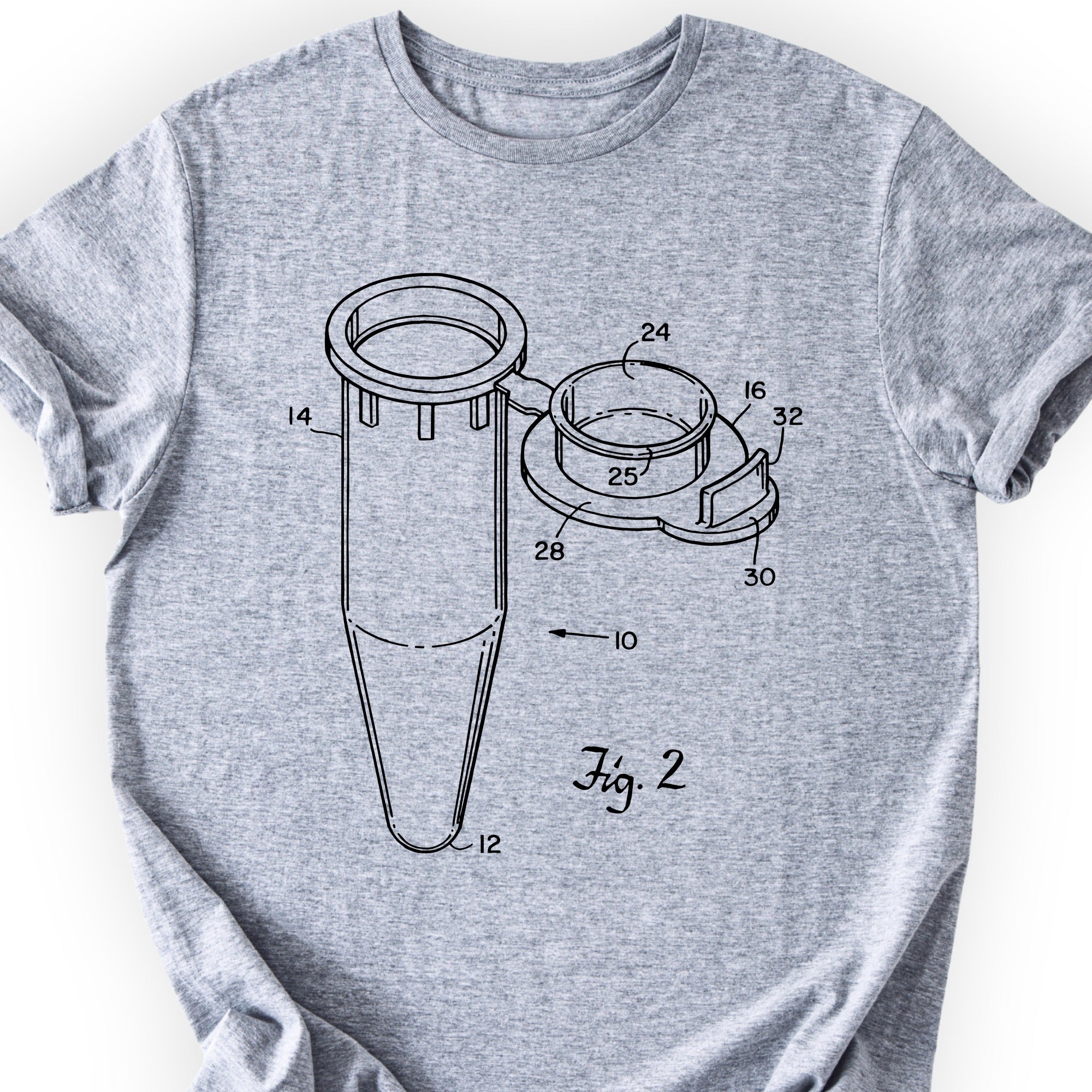 Eppendorf Patent T-shirt Sports Grey