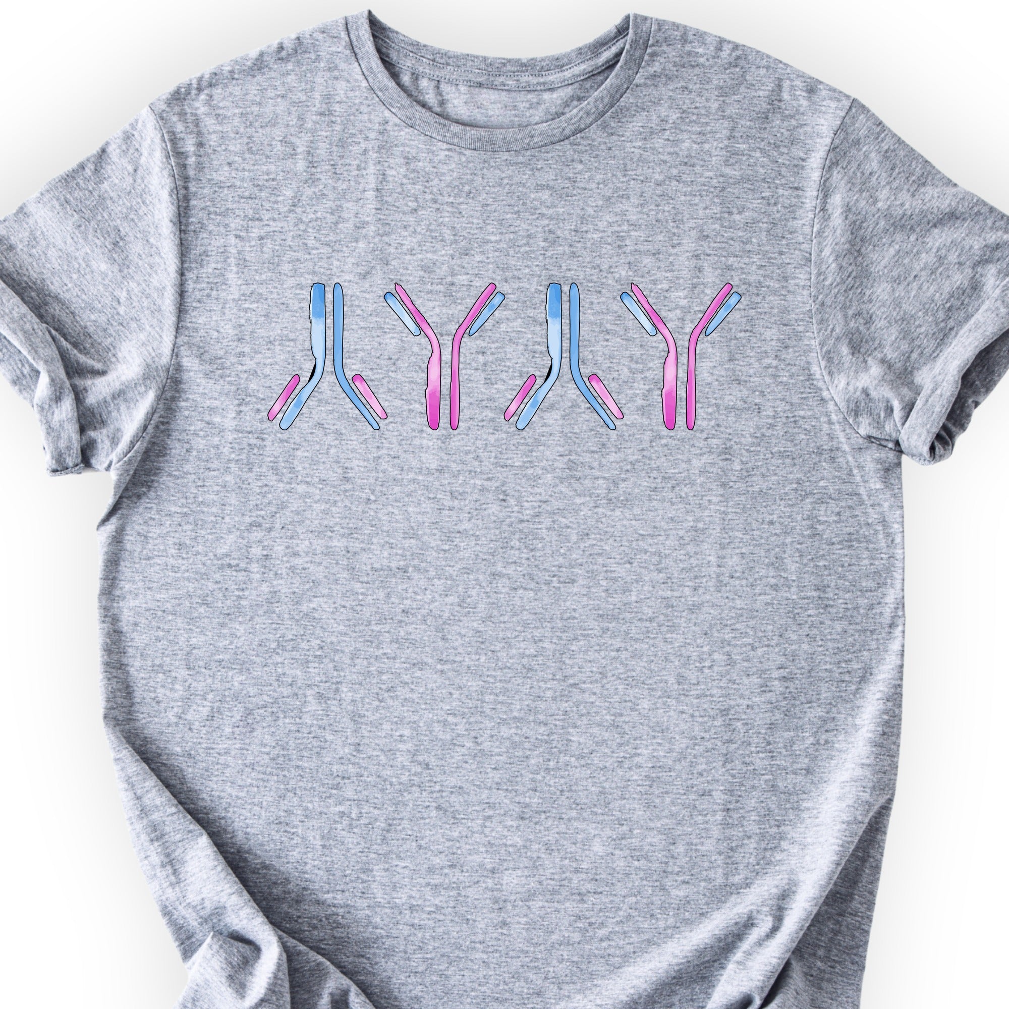 IgG antibodies T-shirt Sports Grey