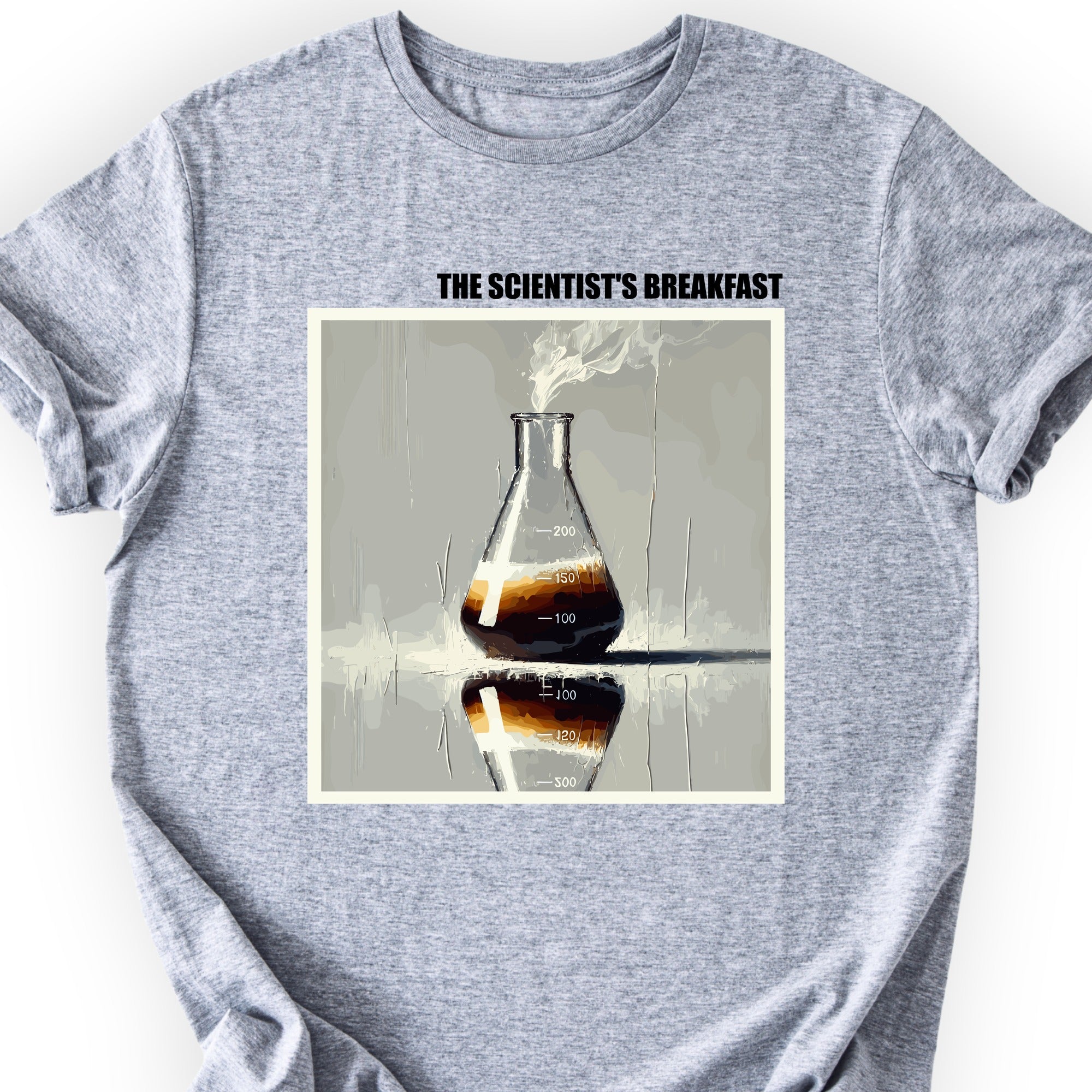 The Scientist's Breakfast T-shirt Sports Grey