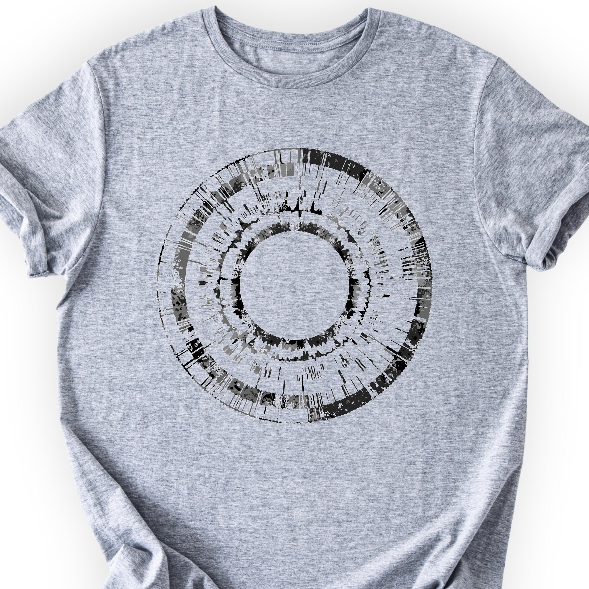 Genetic Sequence T-shirt Sports Grey
