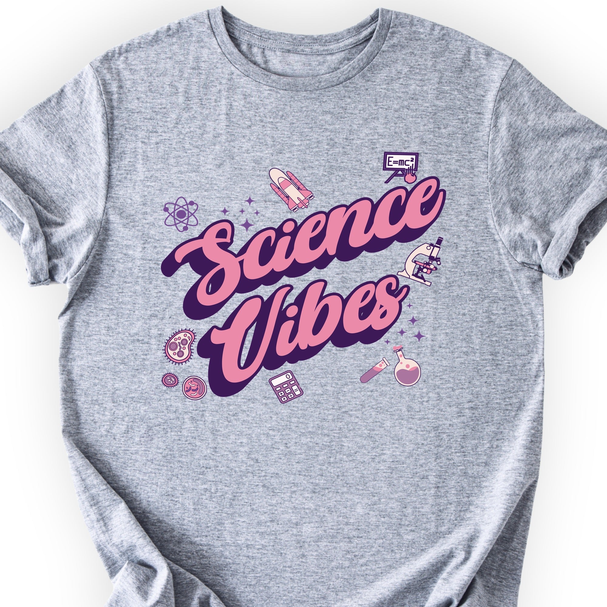 Science Vibes T-shirt Sports Grey