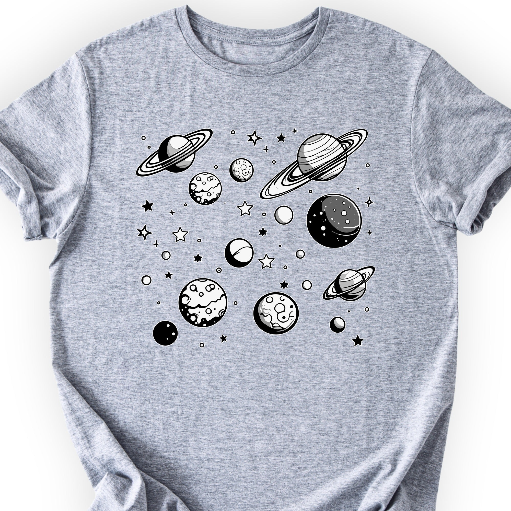 Astronomy T-Shirt Sports Grey