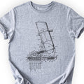 Multichannel Aid Patent T-shirt Sports Grey