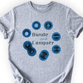 Mitosis Divide and Conquer T-shirt Sports Grey