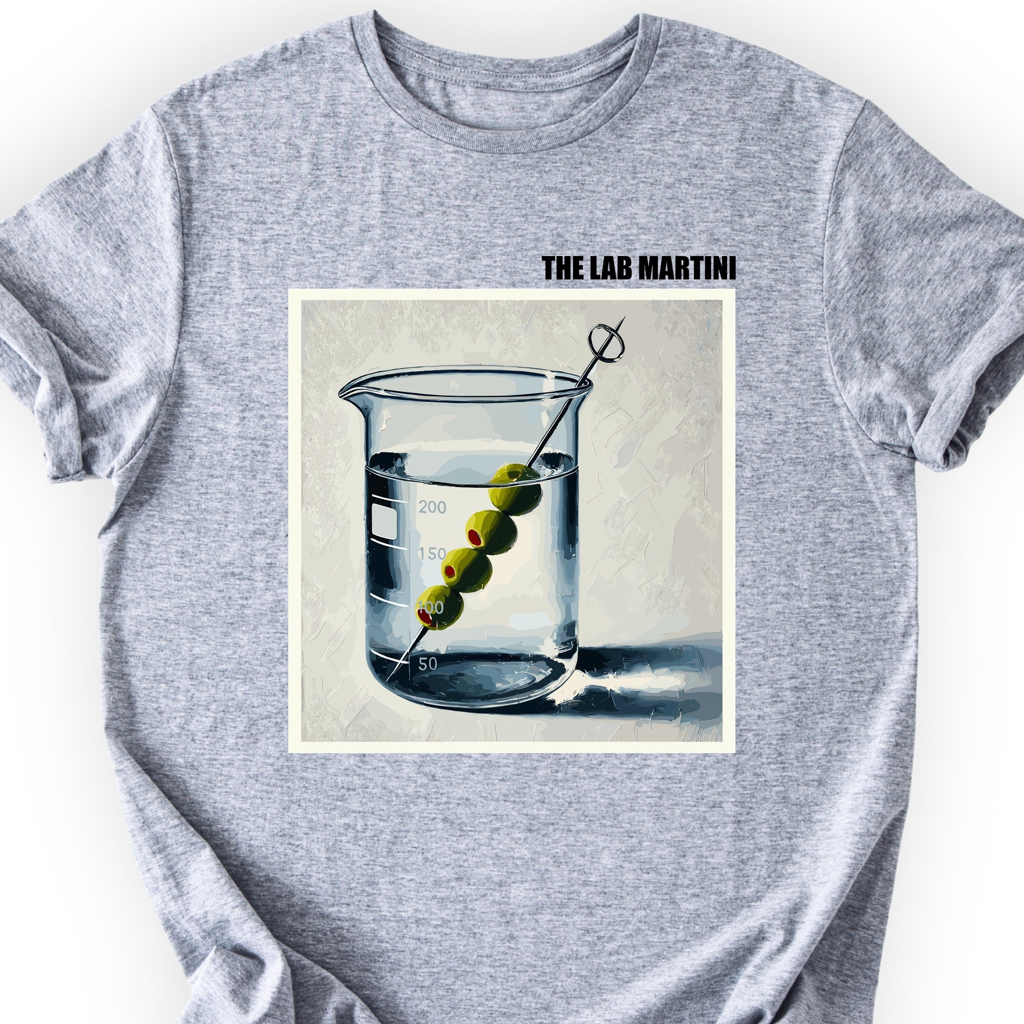 The Lab Martini T-shirt Sports Grey