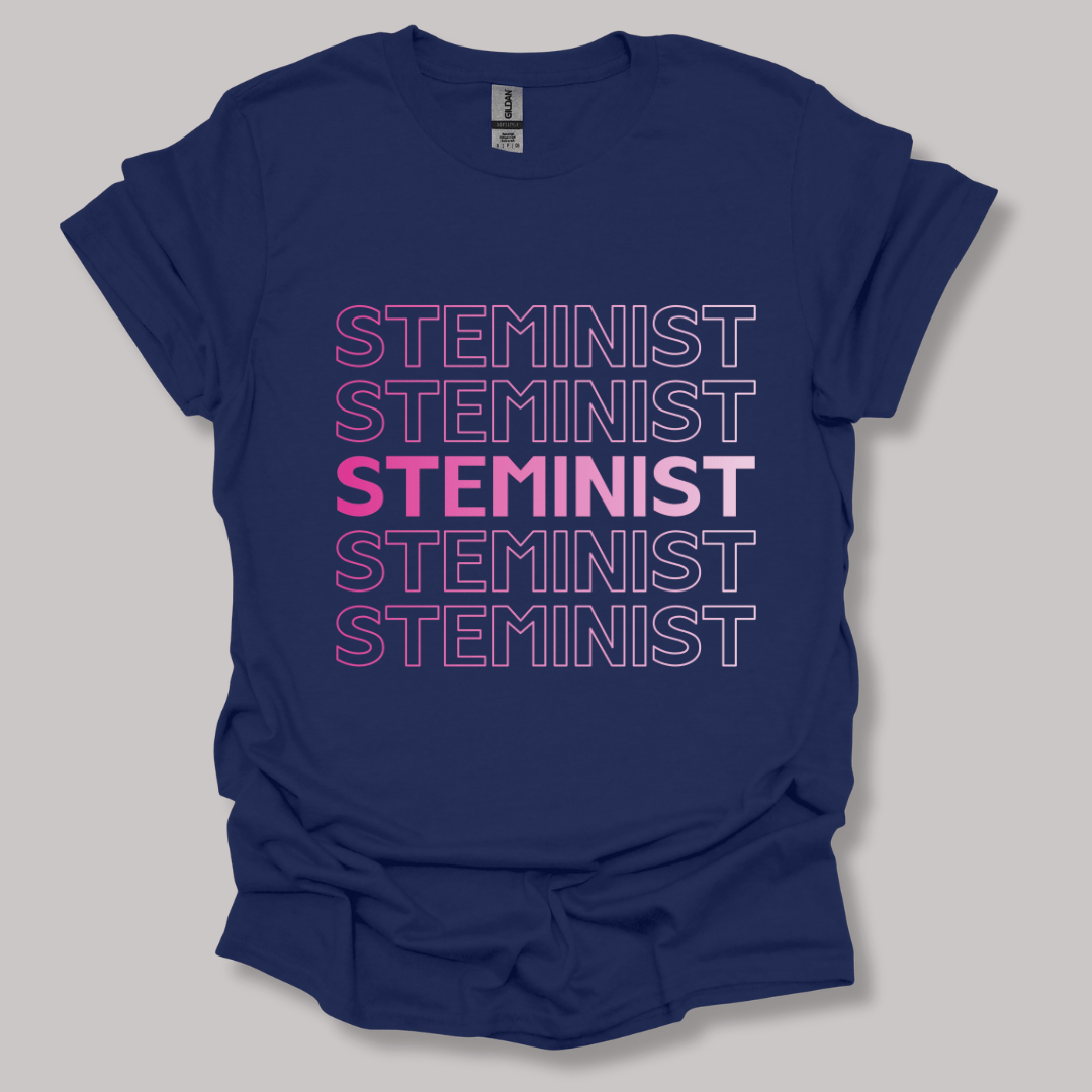 STEMINIST T-shirt Navy / S
