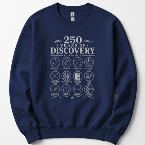 250 Years Of Discovery sweatshirt — Navy