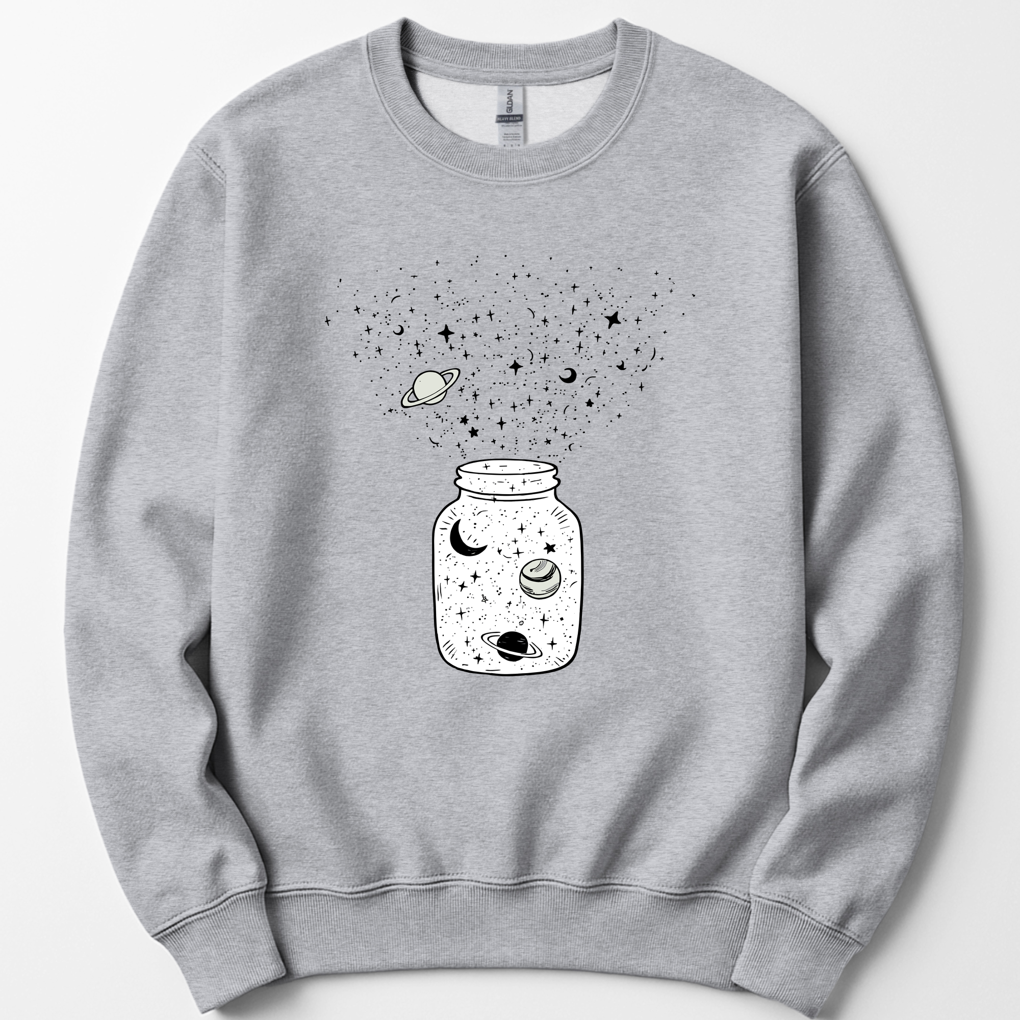 Astronomy Jar sweatshirt — Sport Grey