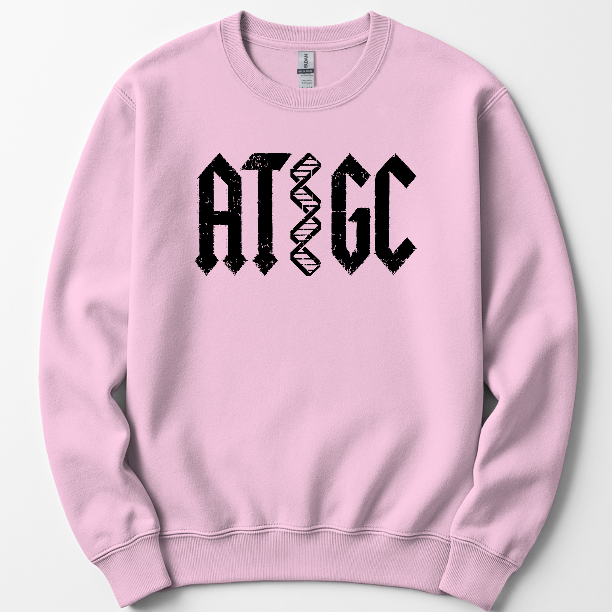 ATGC Molecular Biology sweatshirt — Light Pink
